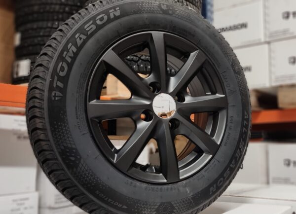5,0×13″ 4×100 ET30 Matt Black