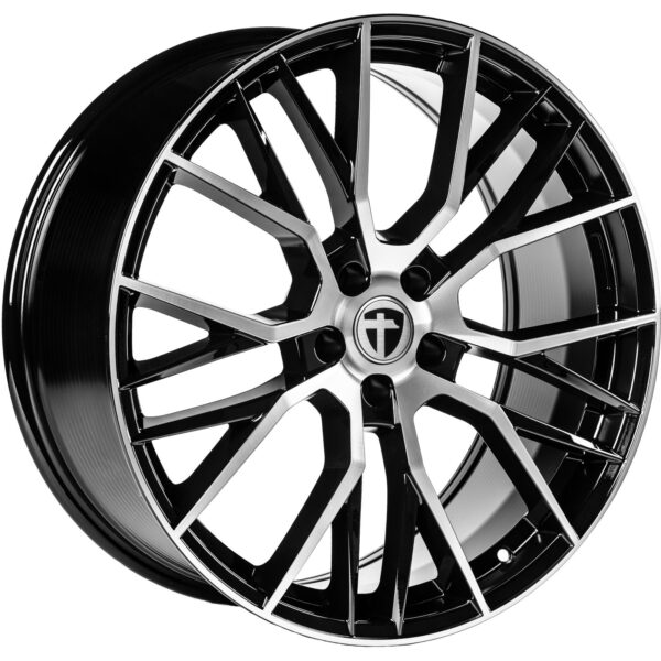 Tomason TN23 9,0×21″ 5×108 ET42 Ø63.4 Black Diamond polished
