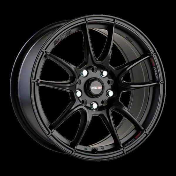 Motec NITRO 9,0×17″ 5×120 ET30 Ø72.6 FLAT BLACK