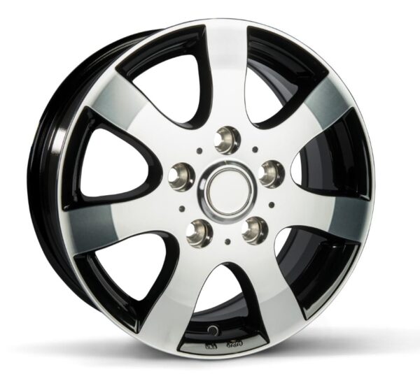 Tomason TN3F 6,5×16″ 5×118 ET60 Ø71.1 schwarz poliert